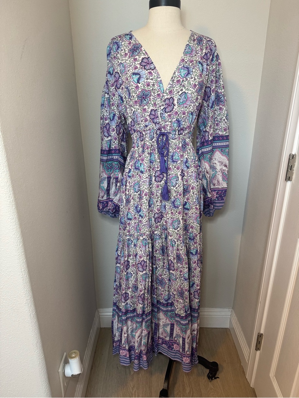 Few Moda Floral Boho Maxi Dress